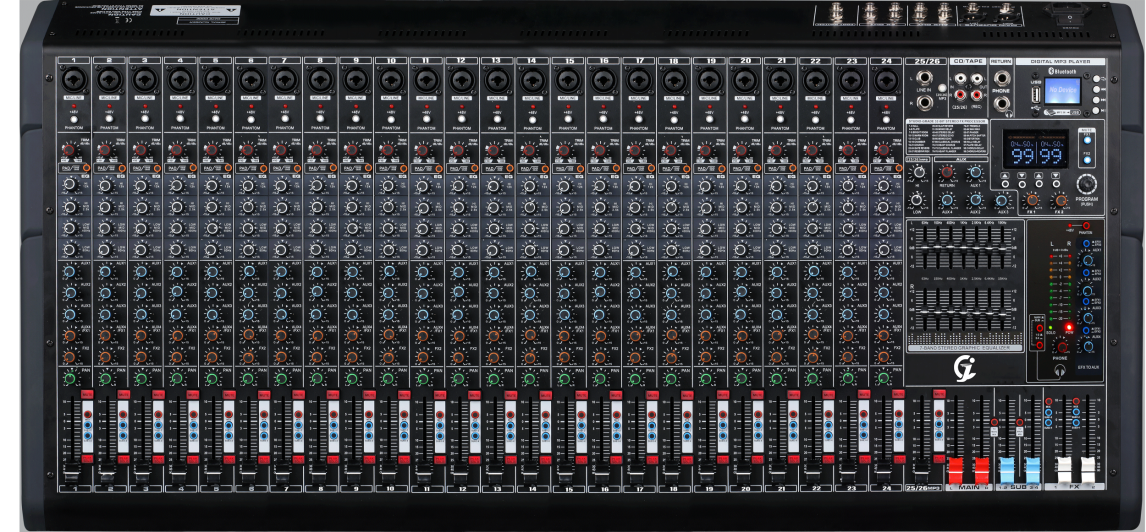 26路4編組調音臺